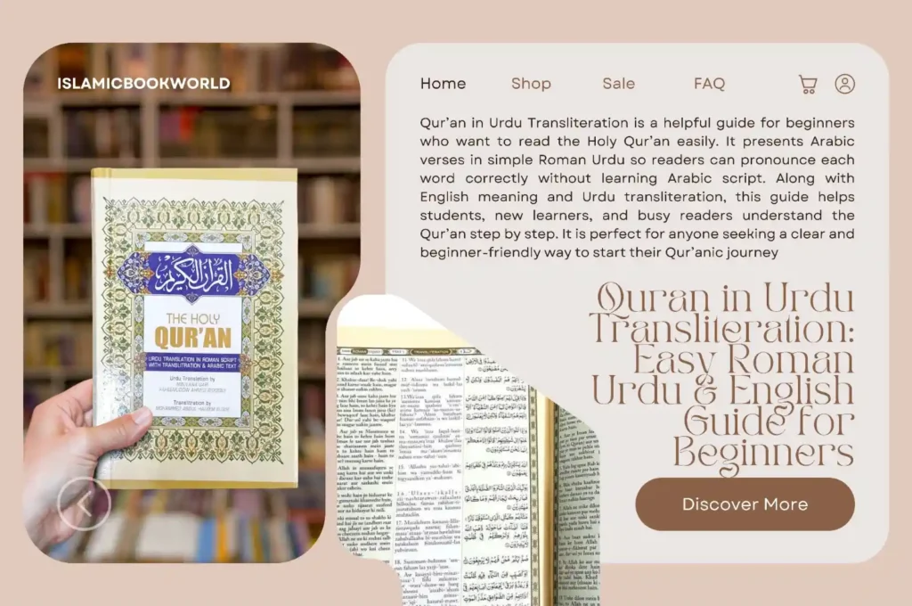 Quran in Urdu Transliteration: Easy Roman Urdu & English Guide for Beginners