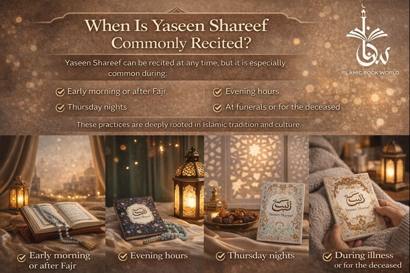 When Is Yaseen Shareef Commonly Recited